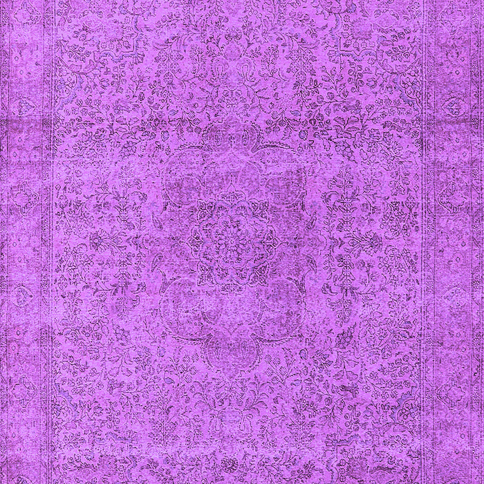 Machine Washable Oriental Purple Industrial Area Rugs, wshurb1764pur