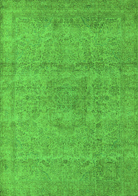 Oriental Green Industrial Rug, urb1764grn