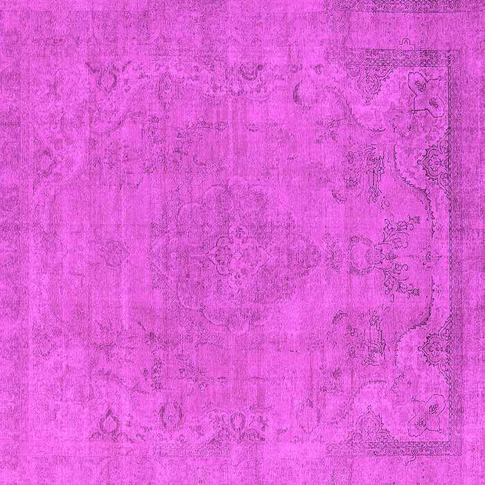 Square Oriental Pink Industrial Rug, urb1765pnk