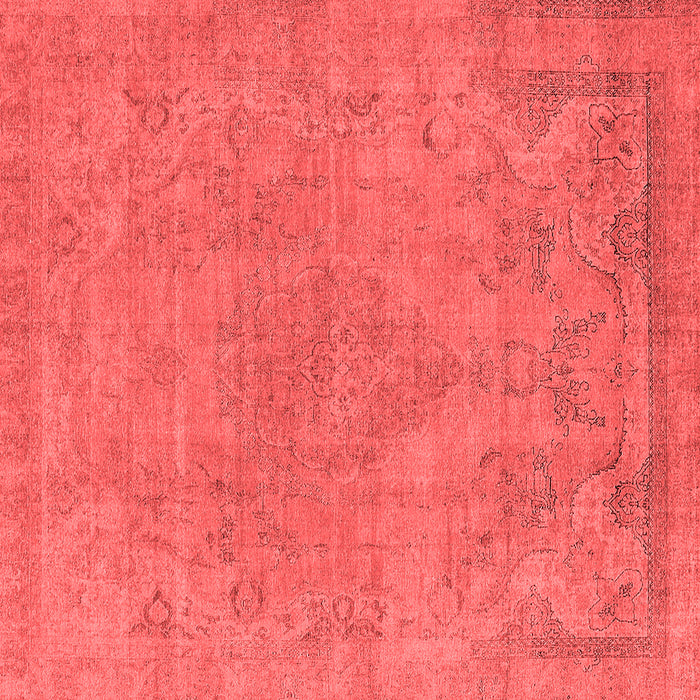 Machine Washable Oriental Red Industrial Rug, wshurb1765red