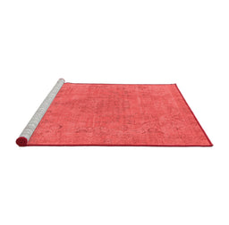 Industrial Red Washable Rugs