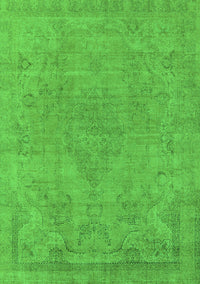 Oriental Green Industrial Rug, urb1765grn