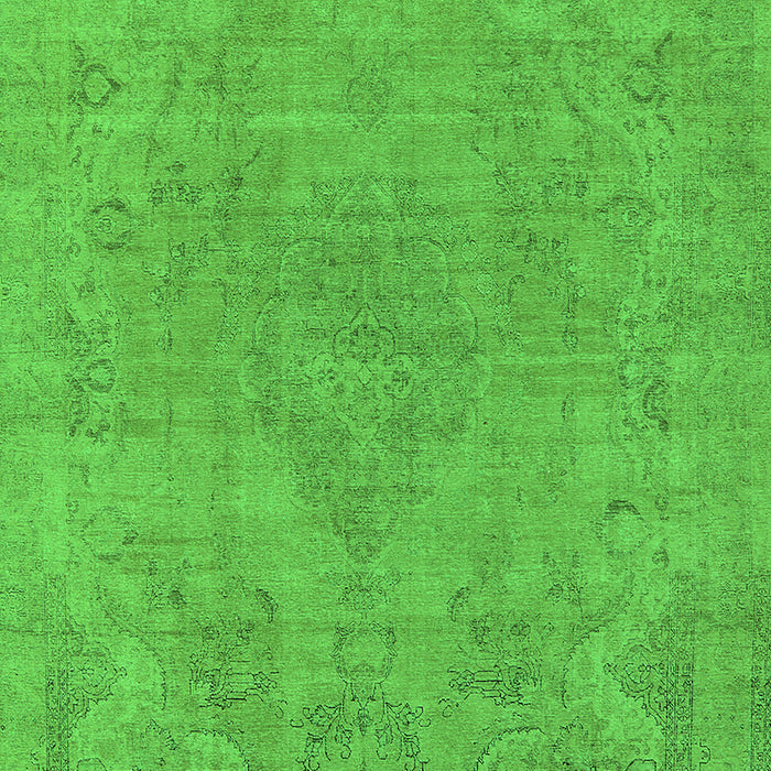 Oriental Green Industrial Rug, urb1765grn