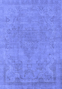 Oriental Blue Industrial Rug, urb1765blu