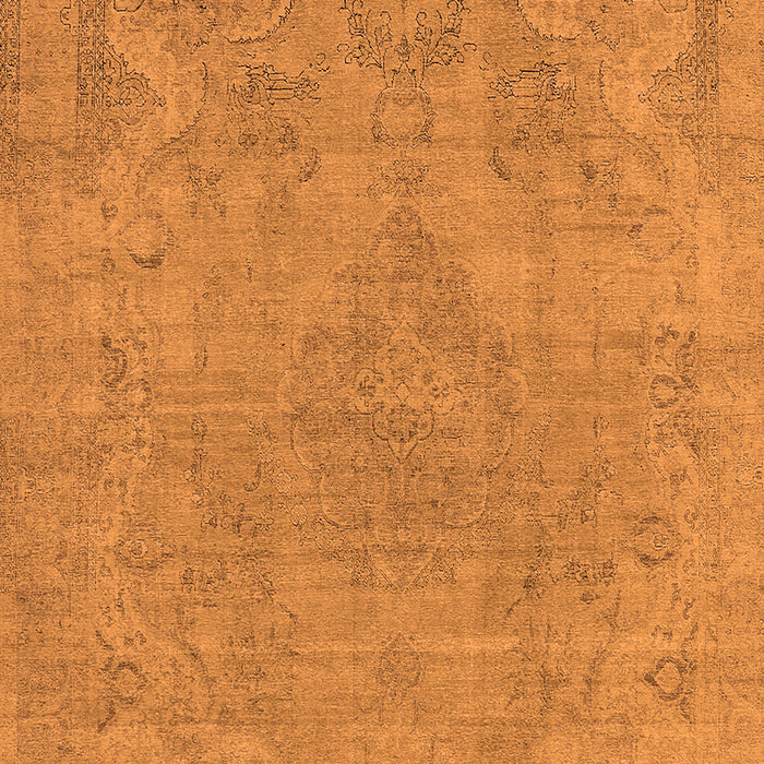 Machine Washable Oriental Orange Industrial Area Rugs, wshurb1765org