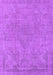 Machine Washable Oriental Purple Industrial Area Rugs, wshurb1765pur