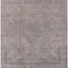 Square Machine Washable Industrial Modern Rose Dust Purple Rug, wshurb1765