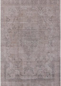 Machine Washable Industrial Modern Rose Dust Purple Rug, wshurb1765