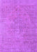 Machine Washable Oriental Purple Industrial Area Rugs, wshurb1766pur