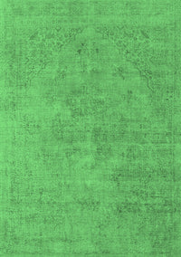 Oriental Emerald Green Industrial Rug, urb1766emgrn