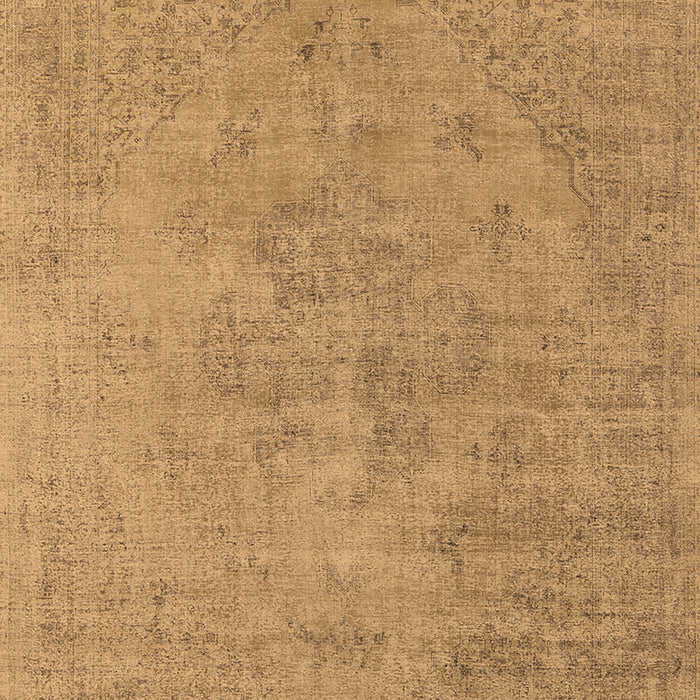 Machine Washable Oriental Brown Industrial Rug, wshurb1766brn