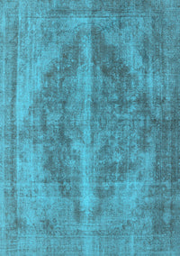 Oriental Light Blue Industrial Rug, urb1767lblu