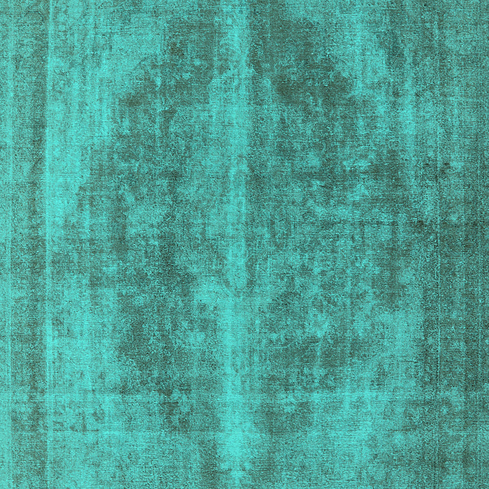 Oriental Turquoise Industrial Rug, urb1767turq