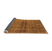 Sideview of Oriental Orange Industrial Rug, urb1768org