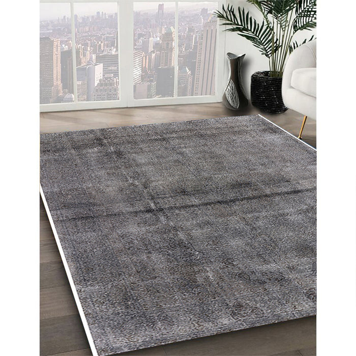 Machine Washable Industrial Modern Gray Rug in a Family Room, wshurb1768