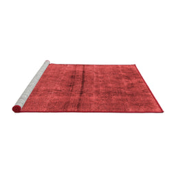 Industrial Red Washable Rugs