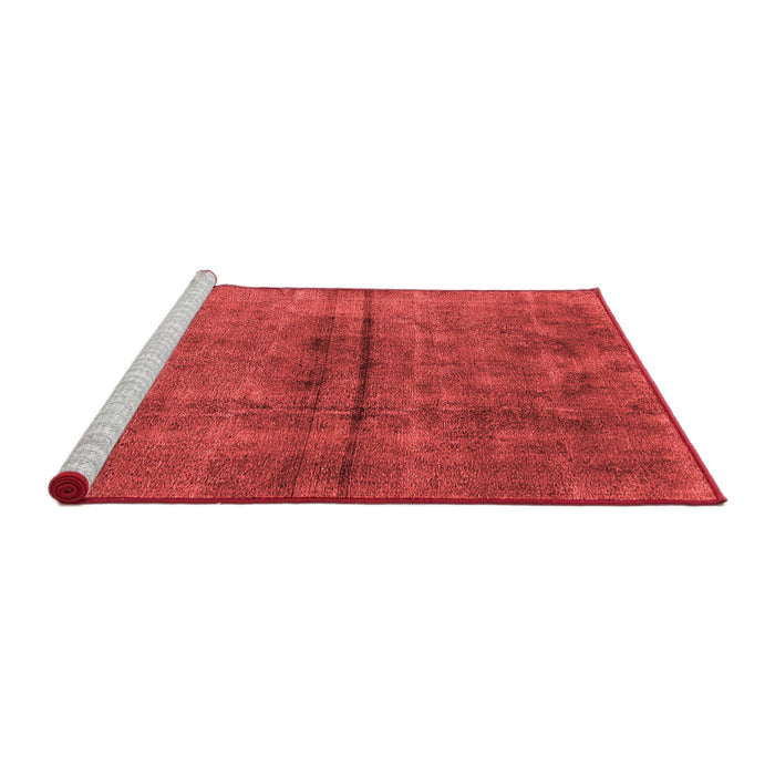 Industrial Red Washable Rugs