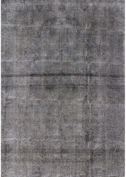 Machine Washable Industrial Modern Gray Rug, wshurb1768