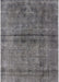 Machine Washable Industrial Modern Gray Rug, wshurb1768