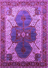 Oriental Purple Industrial Rug, urb1769pur