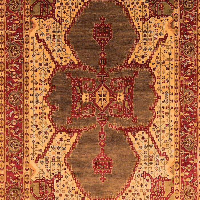 Oriental Orange Industrial Rug, urb1769org