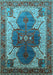 Oriental Light Blue Industrial Rug, urb1769lblu