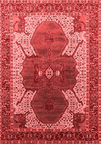 Oriental Red Industrial Rug, urb1769red