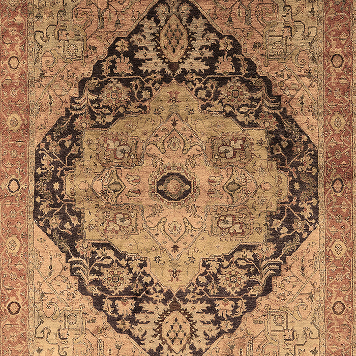 Oriental Brown Industrial Rug, urb1770brn