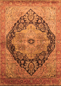 Oriental Orange Industrial Rug, urb1770org