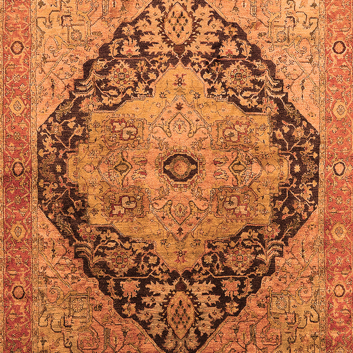 Oriental Orange Industrial Rug, urb1770org