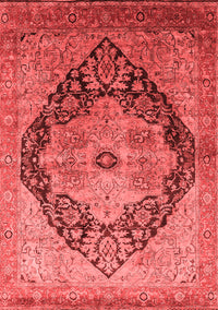 Oriental Red Industrial Rug, urb1770red