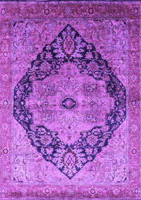 Oriental Purple Industrial Rug, urb1770pur