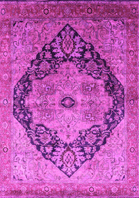 Oriental Pink Industrial Rug, urb1770pnk