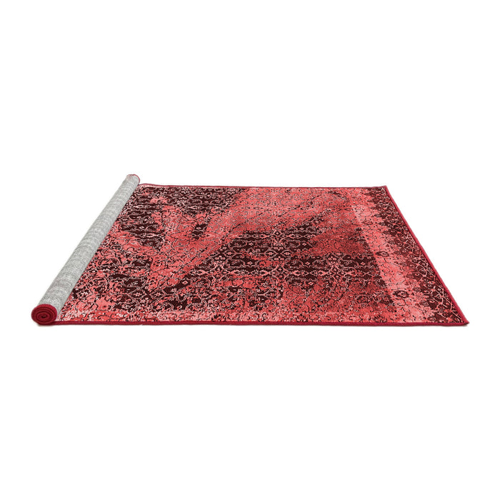 Industrial Red Washable Rugs