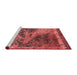 Industrial Red Washable Rugs