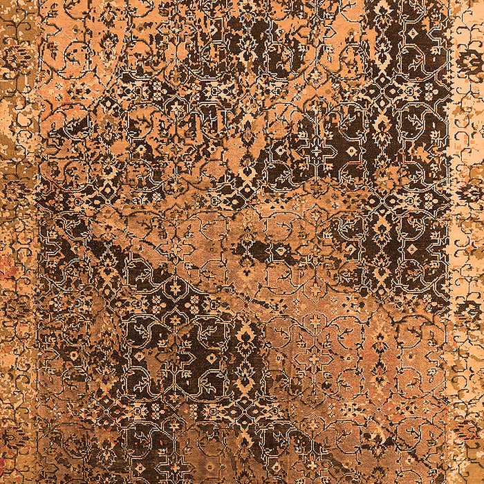Oriental Orange Industrial Rug, urb1772org