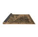 Sideview of Oriental Brown Industrial Rug, urb1772brn