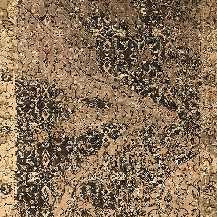 Oriental Brown Industrial Rug, urb1772brn
