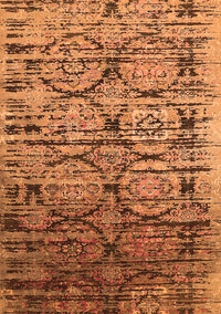 Oriental Orange Industrial Rug, urb1773org