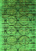 Oriental Green Industrial Rug, urb1773grn