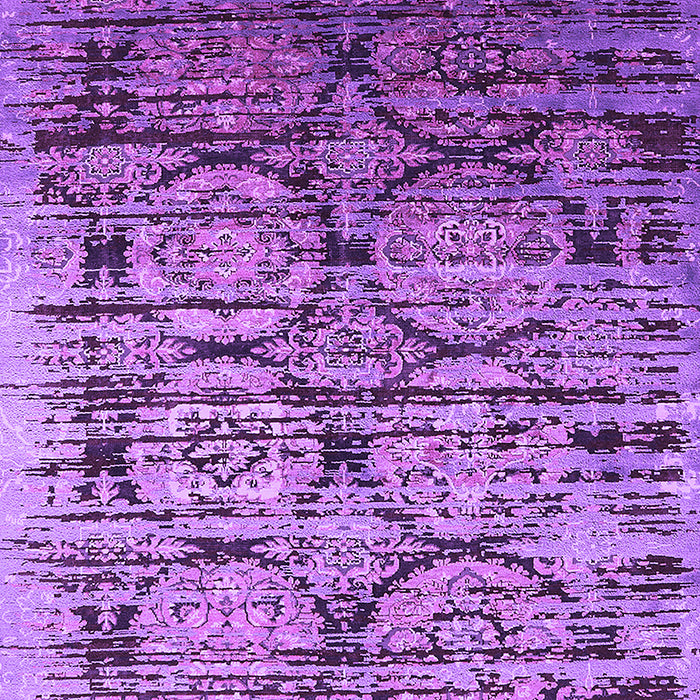 Machine Washable Oriental Purple Industrial Area Rugs, wshurb1773pur
