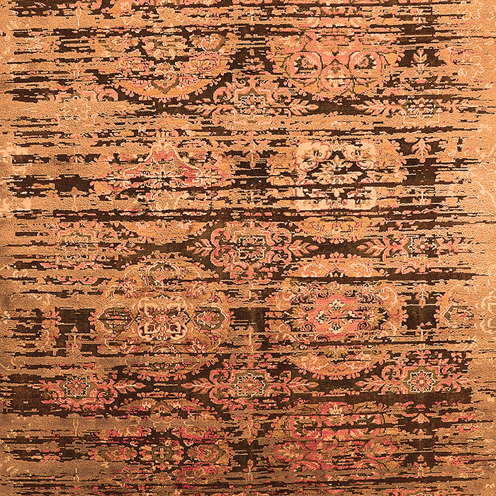 Machine Washable Oriental Orange Industrial Area Rugs, wshurb1773org