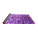 Sideview of Oriental Purple Industrial Rug, urb1773pur