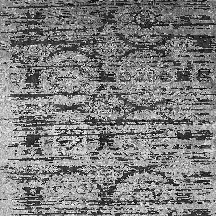 Machine Washable Oriental Gray Industrial Rug, wshurb1773gry