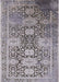 Mid-Century Modern Carbon Gray Oriental Rug, urb1774