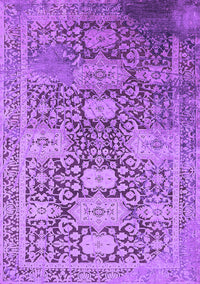 Oriental Purple Industrial Rug, urb1774pur