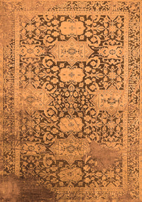 Oriental Orange Industrial Rug, urb1774org