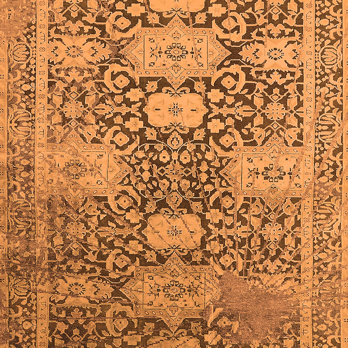 Oriental Orange Industrial Rug, urb1774org