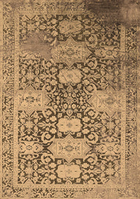 Oriental Brown Industrial Rug, urb1774brn