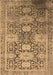 Oriental Brown Industrial Rug, urb1774brn